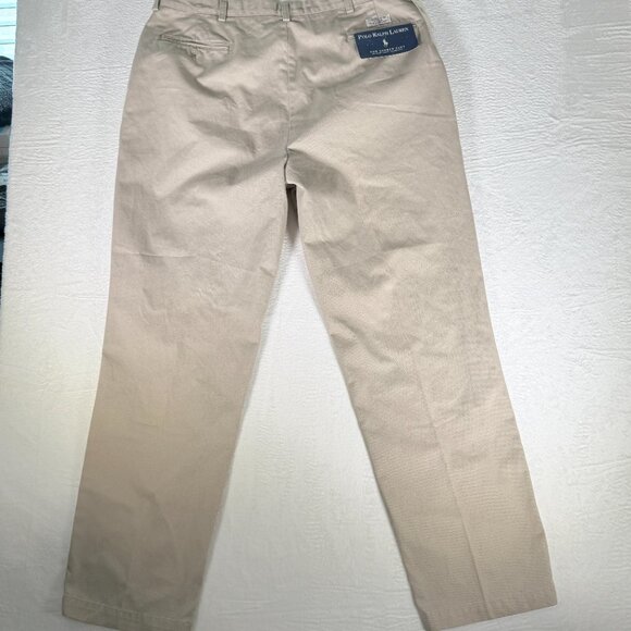 Polo Ralph Lauren Pleated Chino Andrew Pants Men's 40/34 (38/32) Cotton NWT - Picture 3 of 11